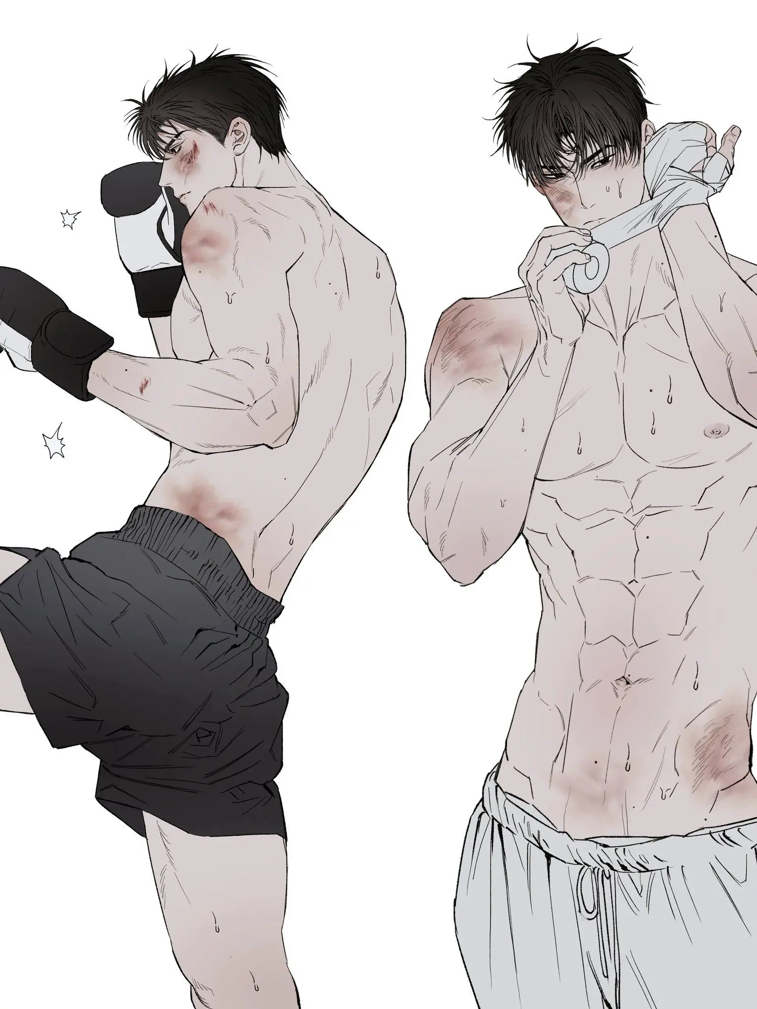 Armina_is_star의 Boxer asking for a favor🥊