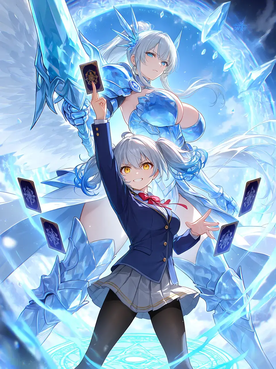 SmallBlood5023의 カードゲームアニメのヒロインとデュエル！