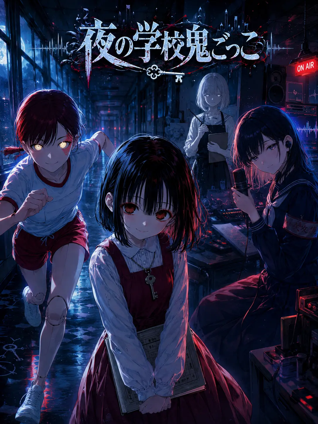 Wagashiman115의 夜の学校鬼ごっこ