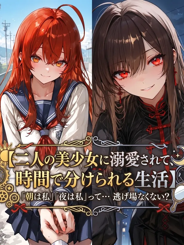 nyappii1680의 二人の美少女に溺愛されて時間で分けられる