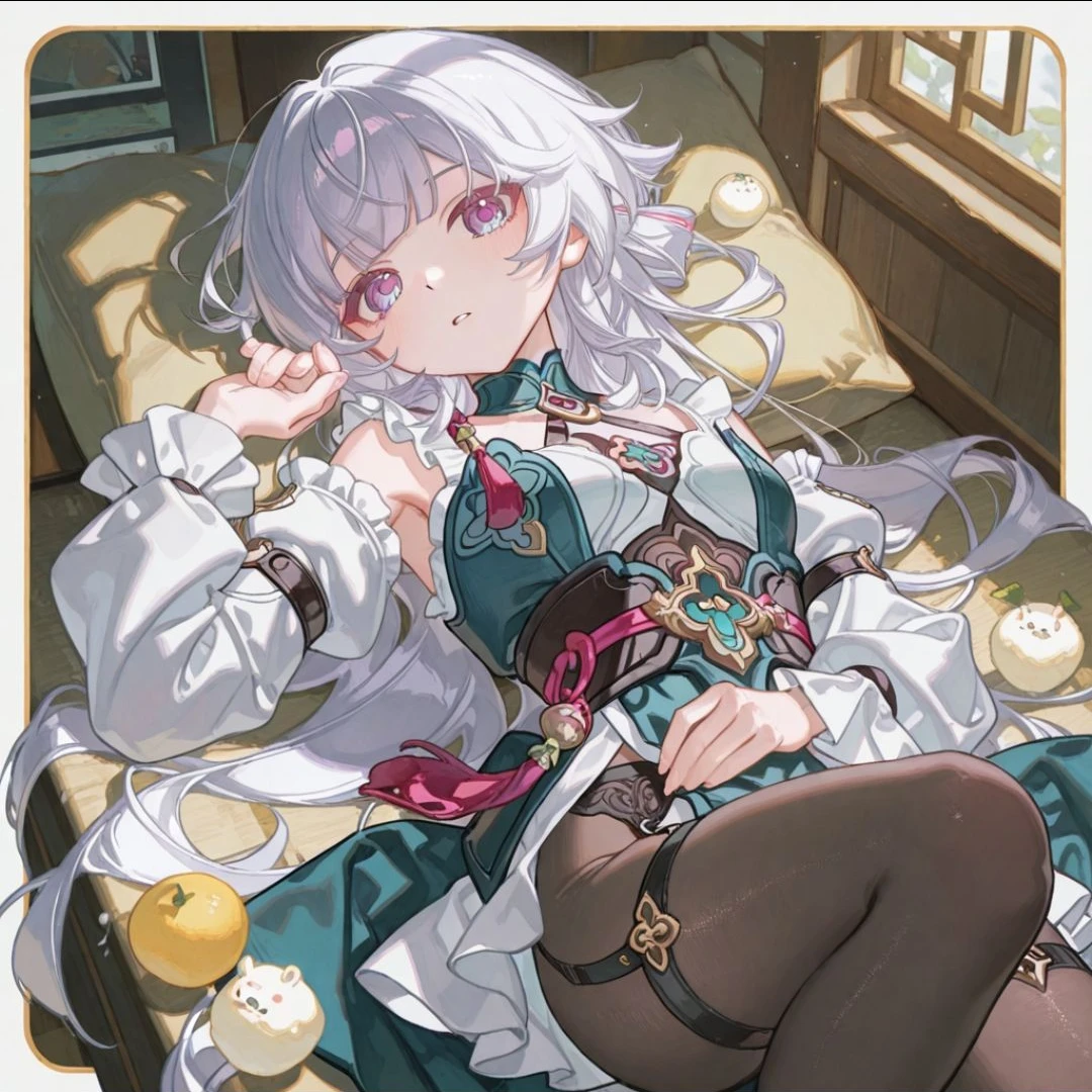 새하얀 여름의 감귤빛 고독.