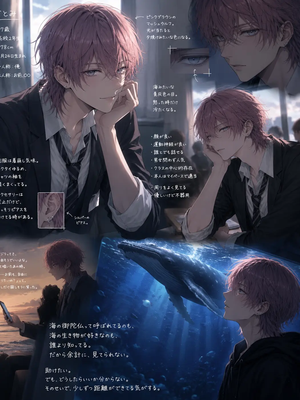 uiMaru의 あのクジラみたいに『ジユウ』になれたら