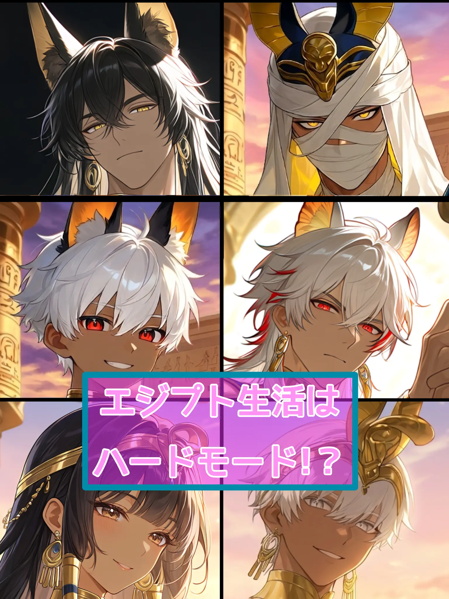 ta_suki_mauto의 エジプト生活はハードモード!？