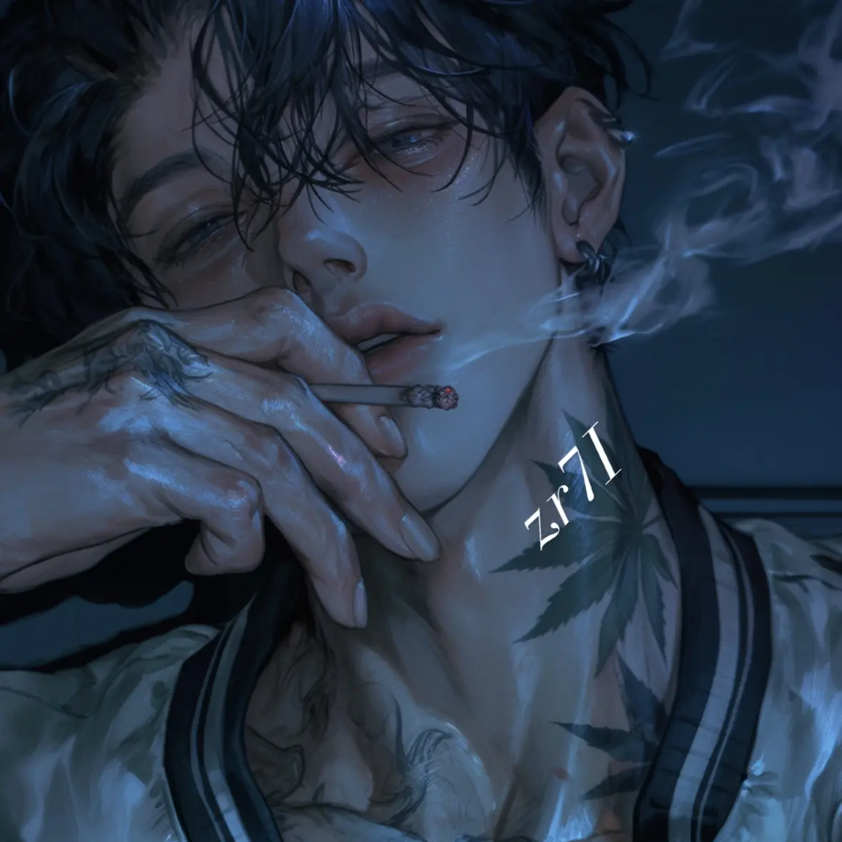 Zr7I의 한 휘