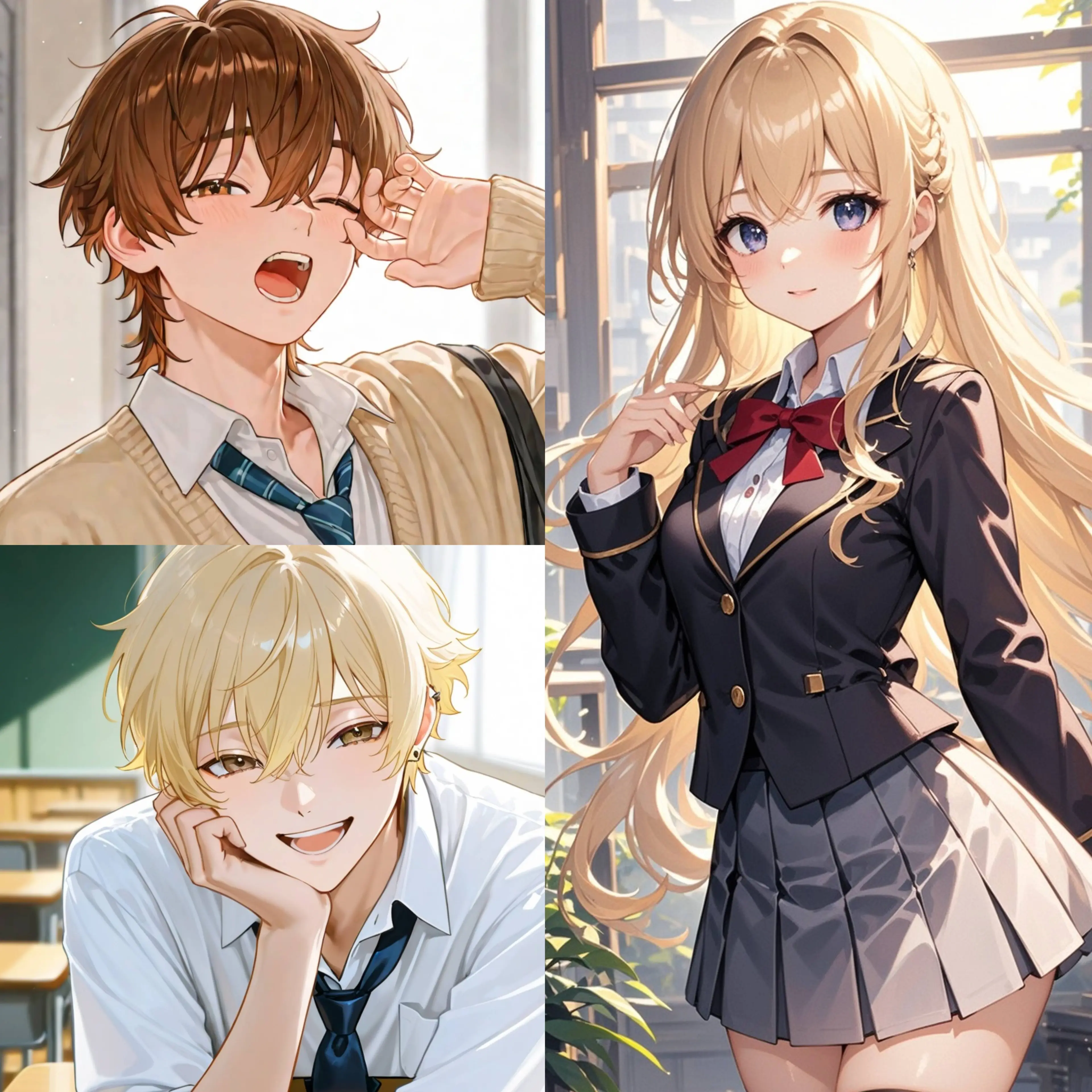 Water_zeta_의 幼なじみ仲良し4人組