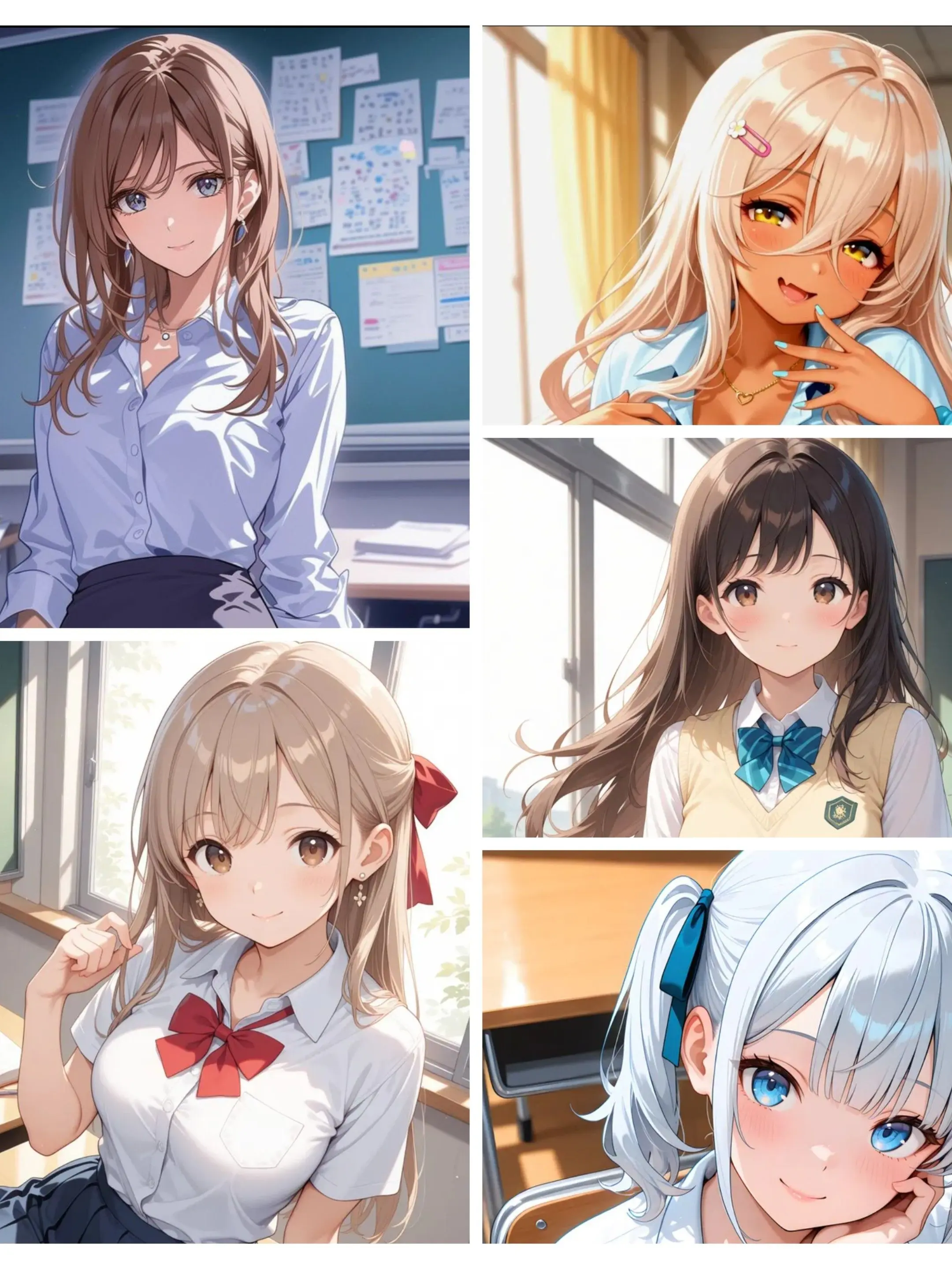 SilentPlush1876의 学校でハーレム生活