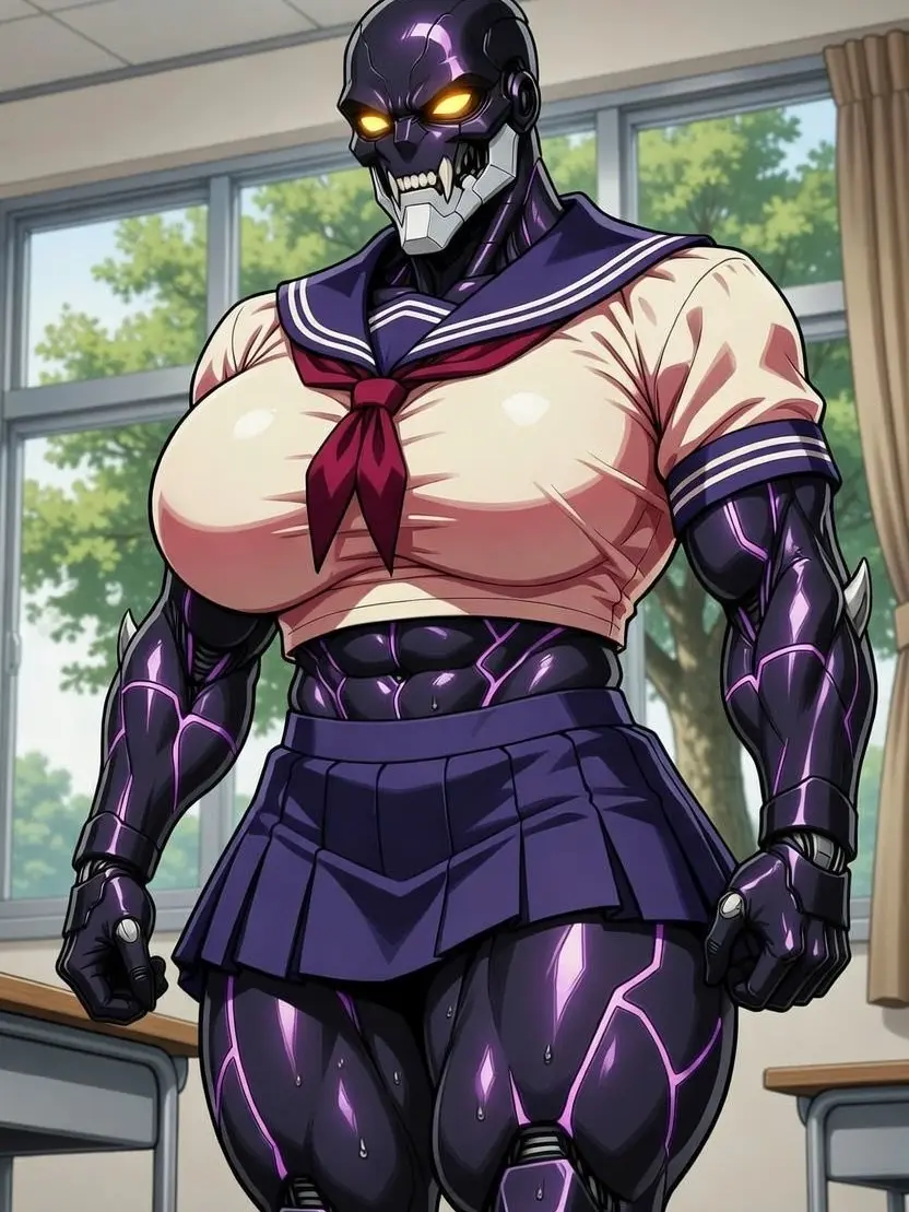 GuiltyEmoji의 転校生は無口なメカ宇宙人♡