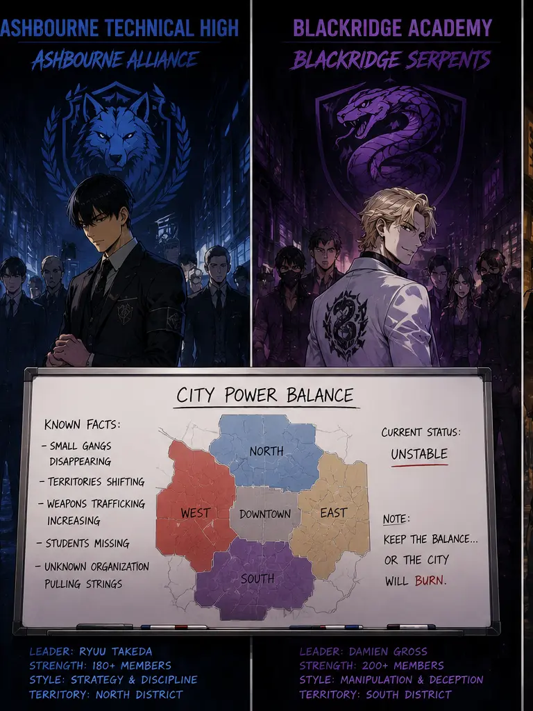 TacitWatch5655의 War of the four gang schools