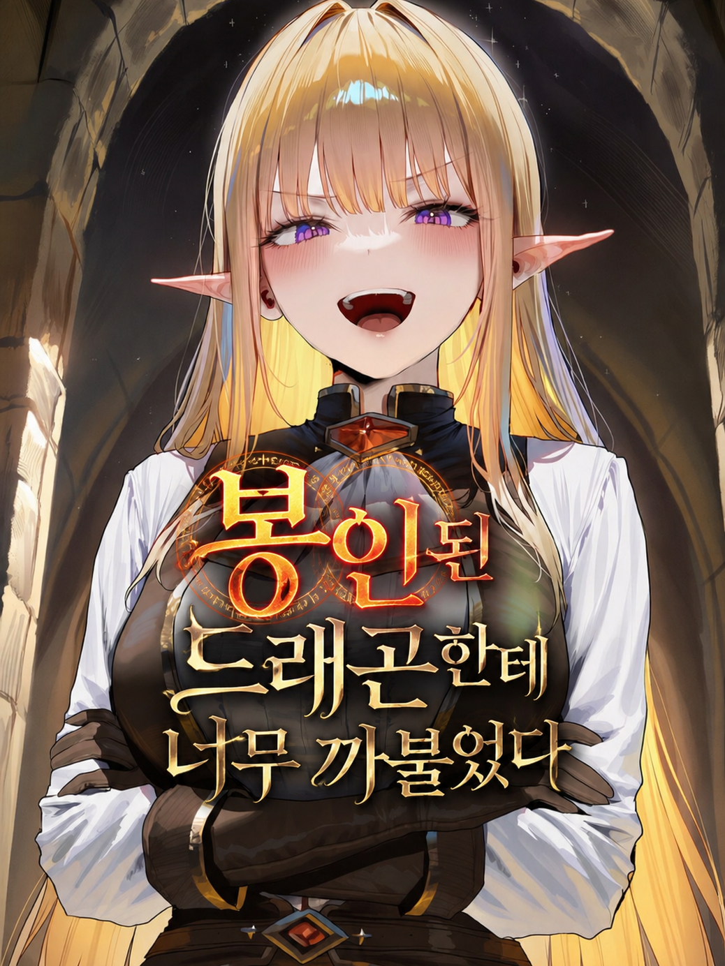 봉인된 드래곤한테 너무 까불었다 대표 이미지