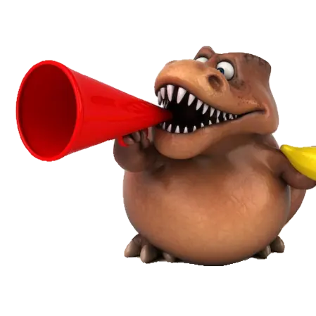 Dinosourandpig의 일진을 참교육하려는 뚱뚱티라노