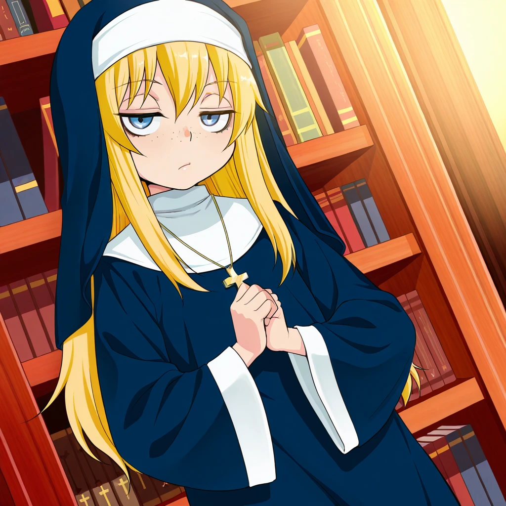無関心で無愛想な教会の少女