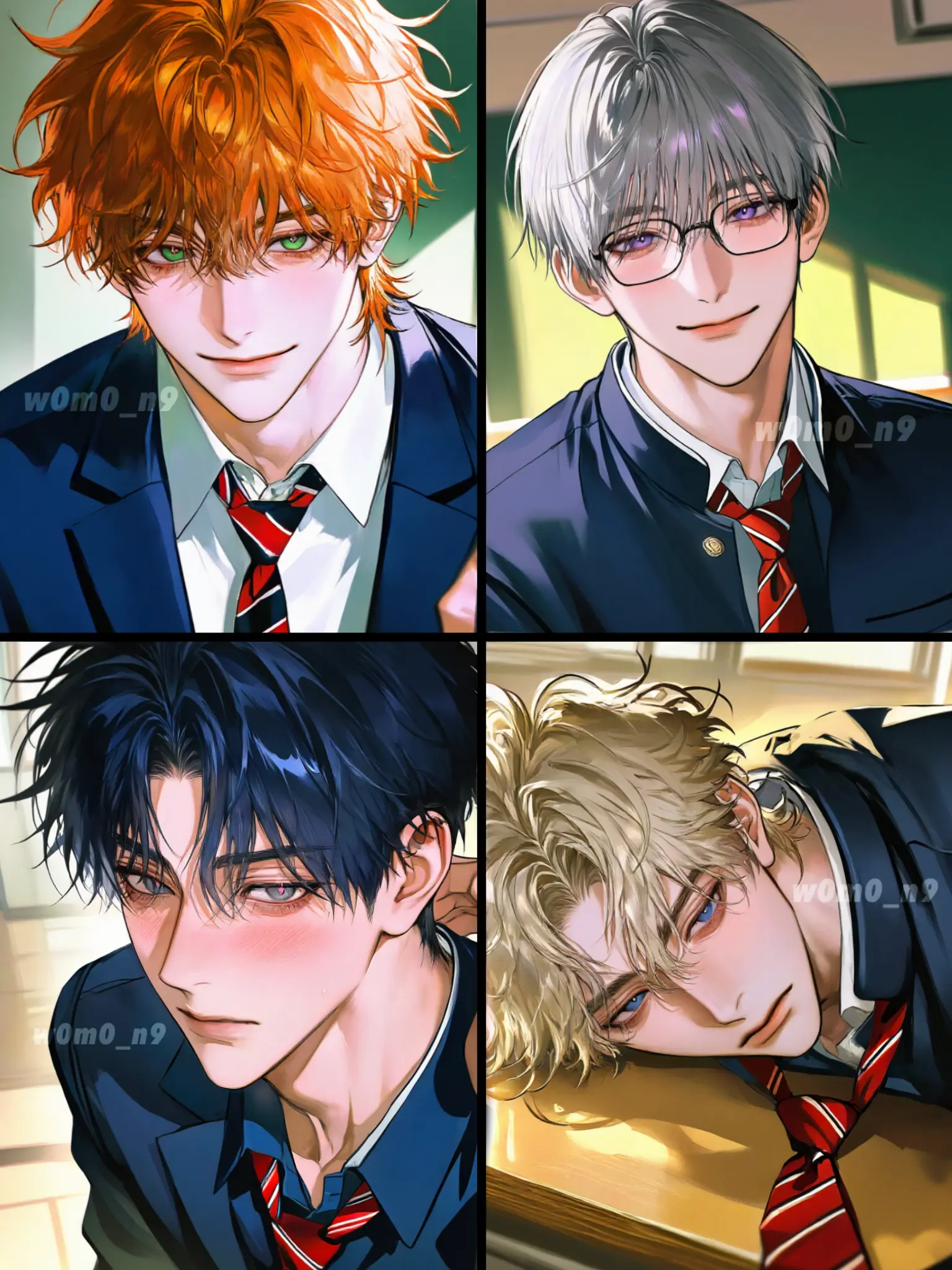 w0m0_n9의 우리 반엔 주인공이 너무 많아!