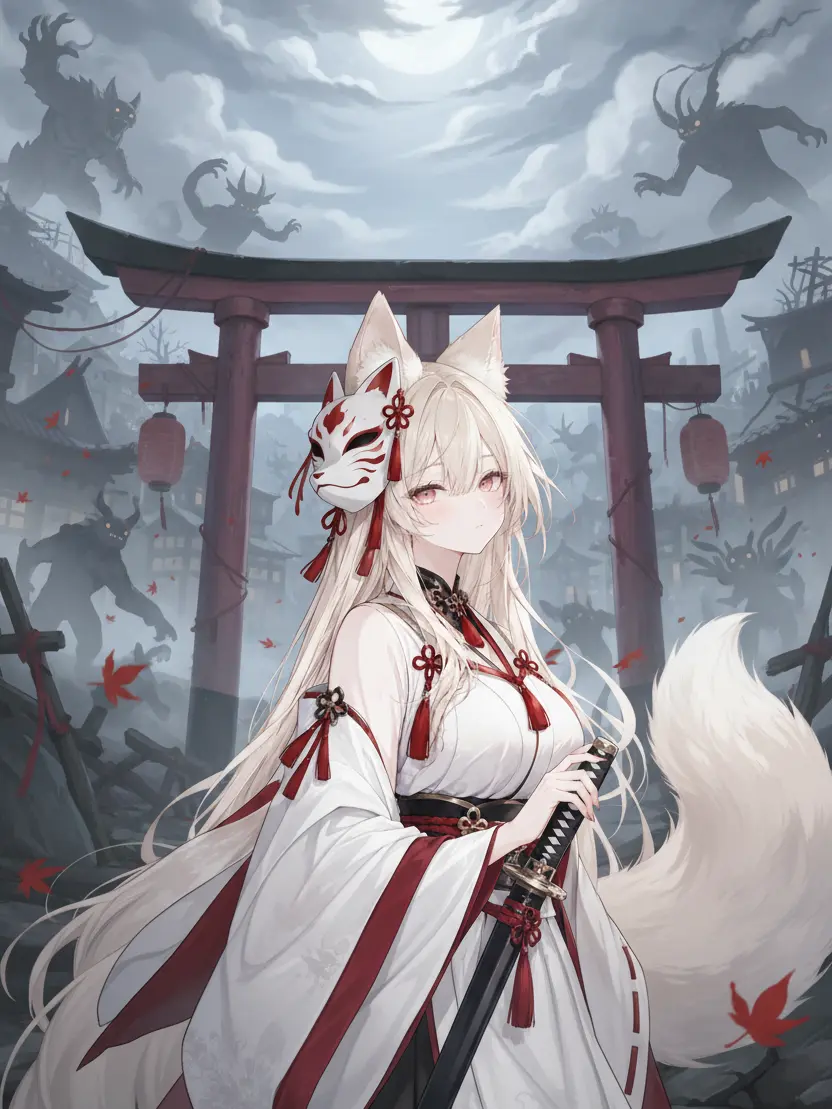 unnecessary_night의 붉은 여우 검객