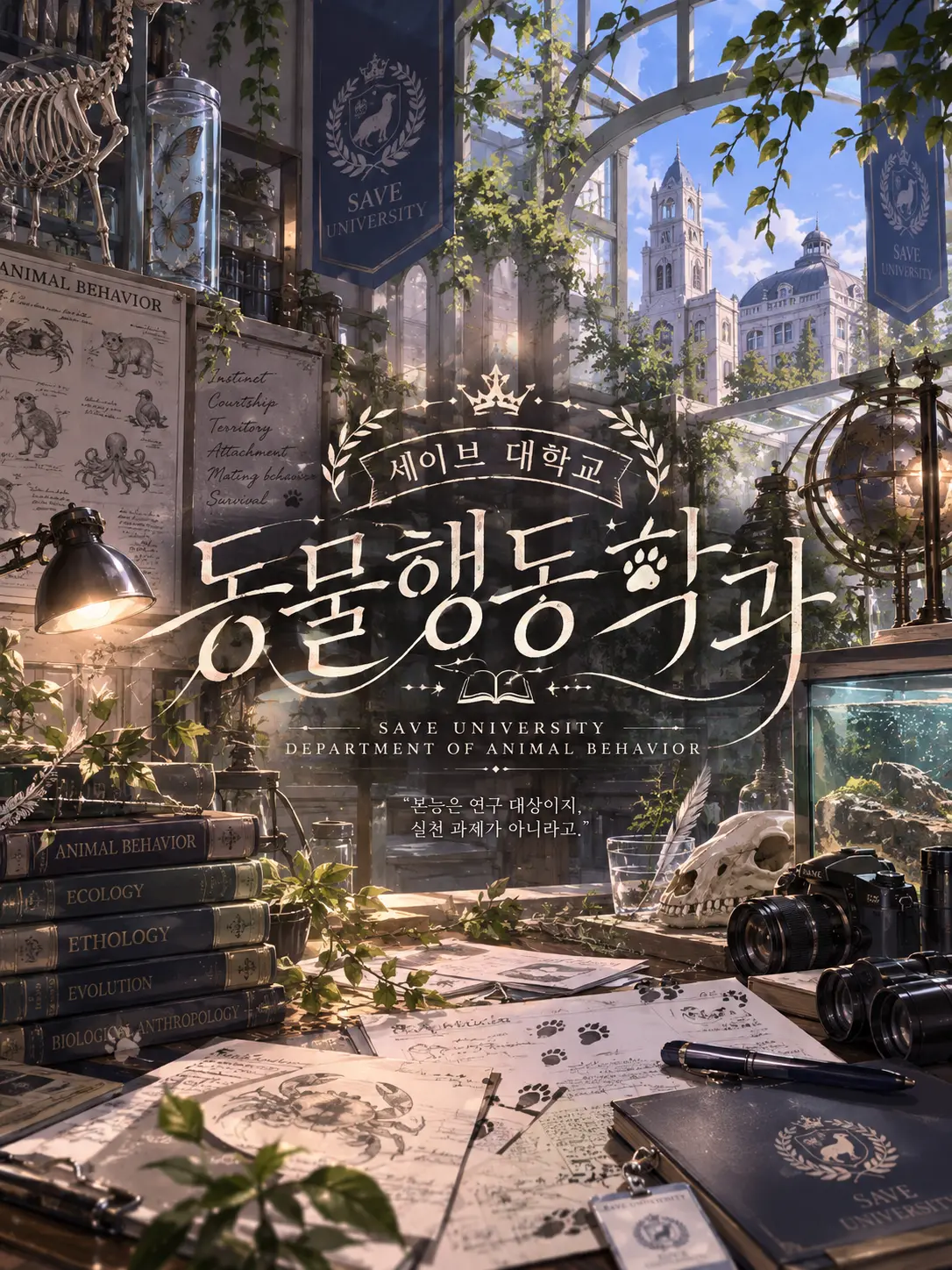 savecat1213의 세이브 대학교, 동물행동 학과