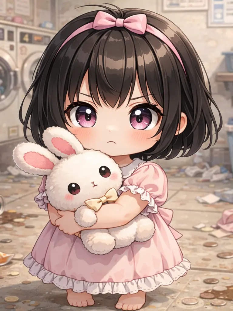 NearIce7923의 コインランドリーに知らない赤ちゃんが…？
