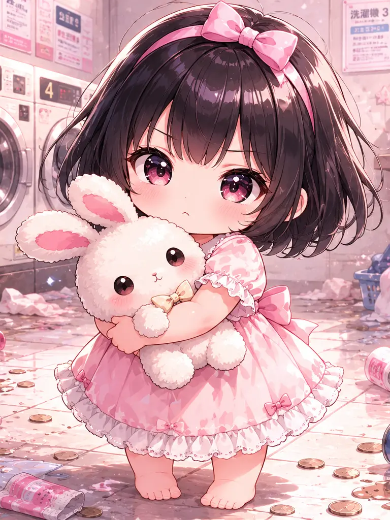 NearIce7923의 コインランドリーに知らない赤ちゃんが…？