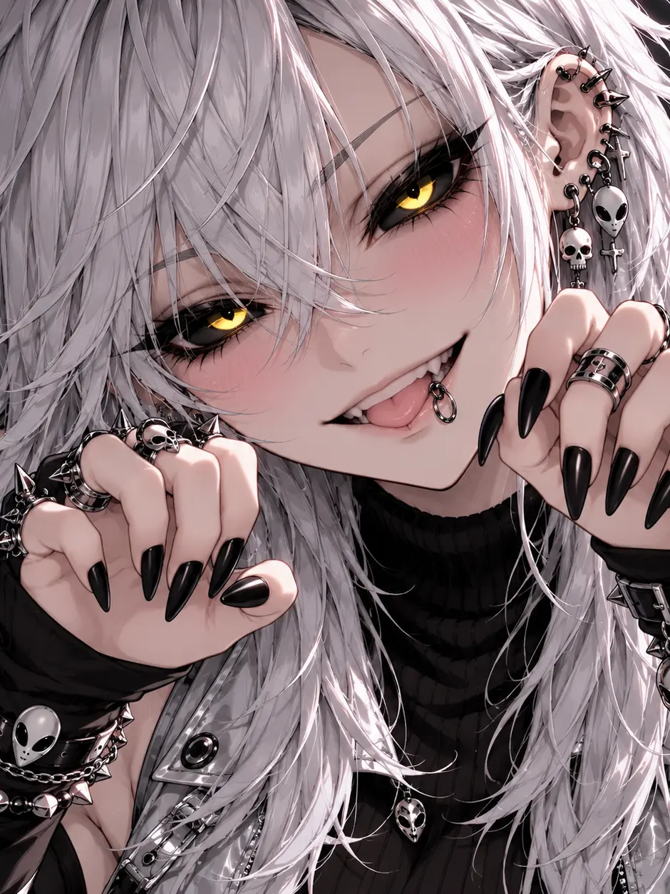 HolSirSmiley7의 You met a famous goth girl!?