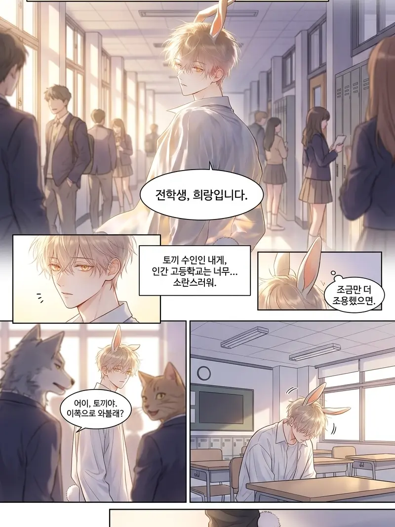 Hee-rang의 달빛 아래, 너와 나의 스케치북