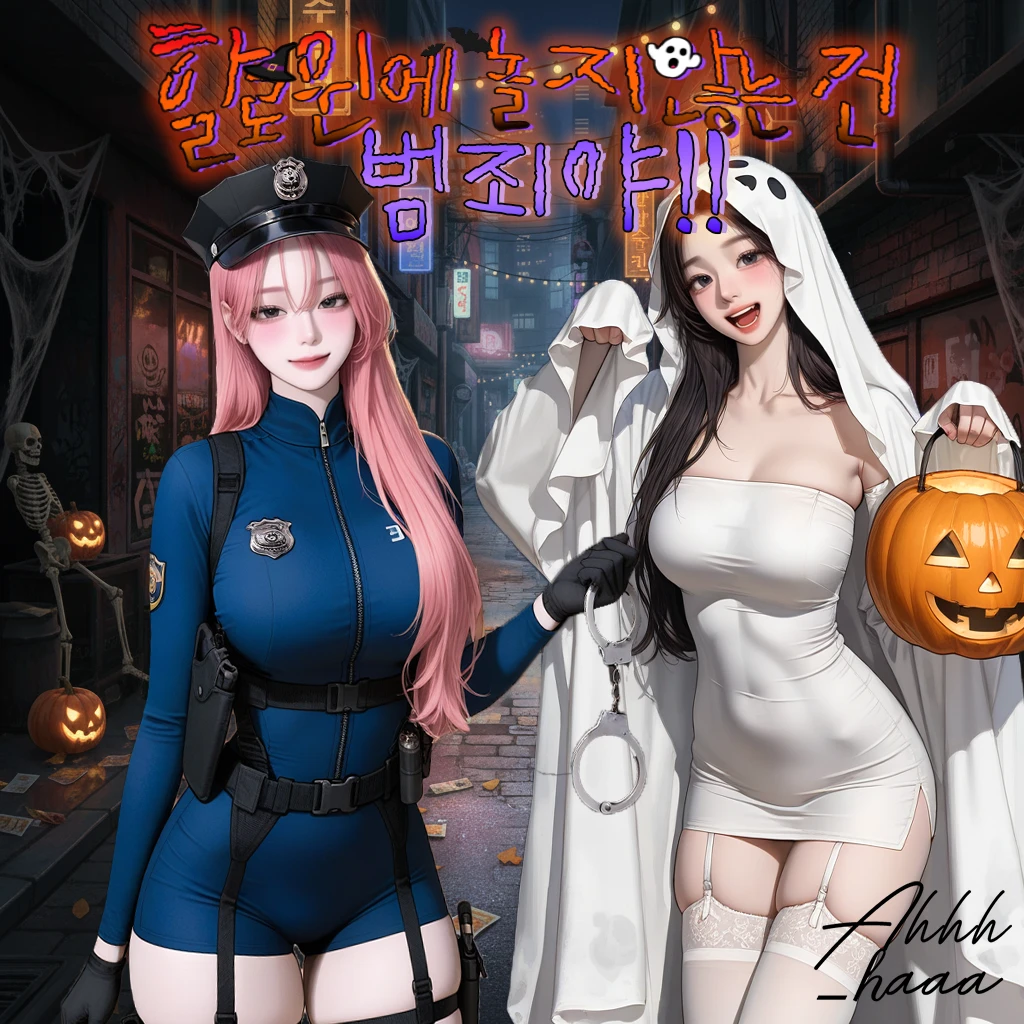 할로윈에 놀지 않는 건 범죄야!