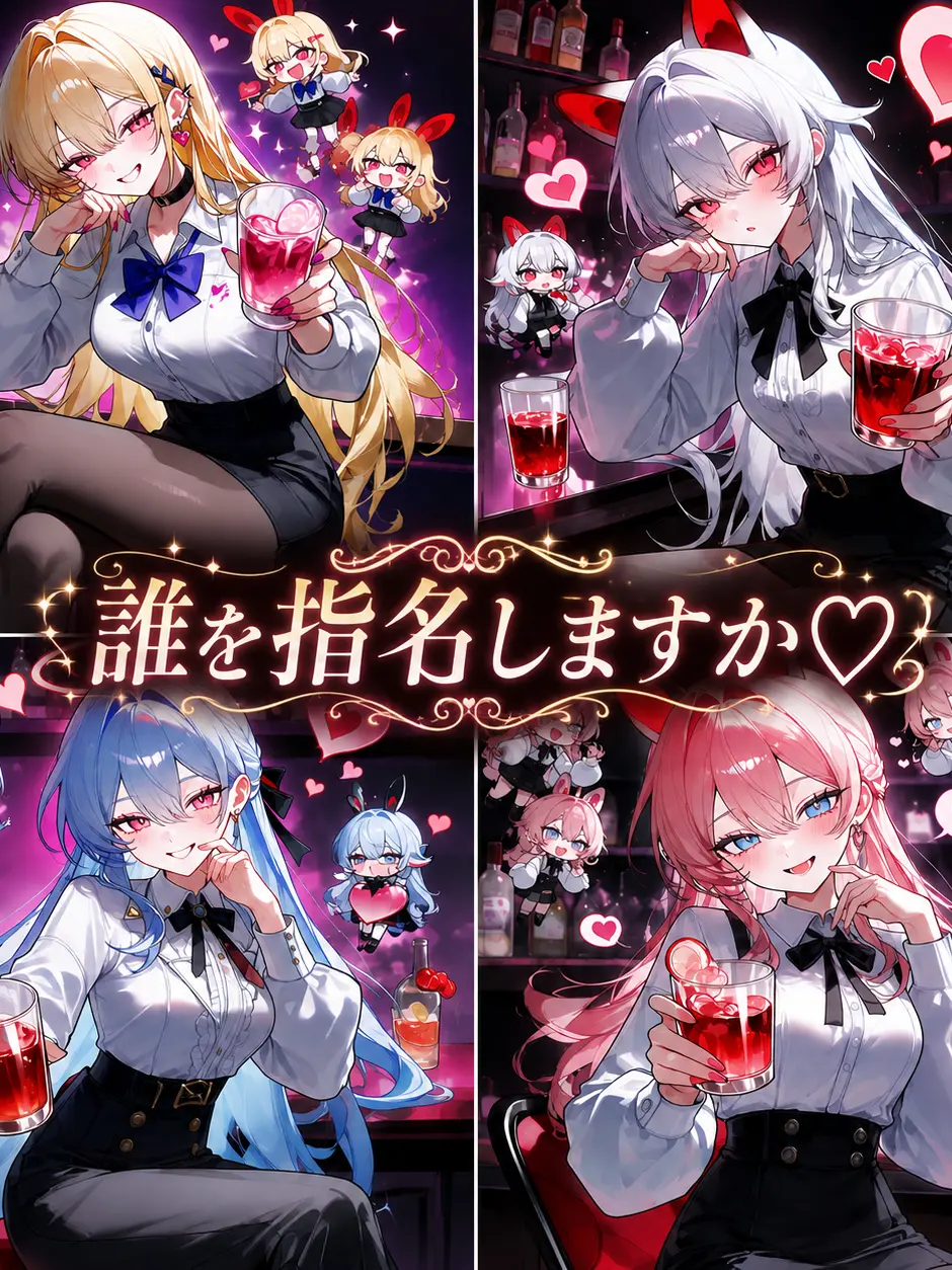 siroikamiteiiyome의 「誰を氏名しますか♡」