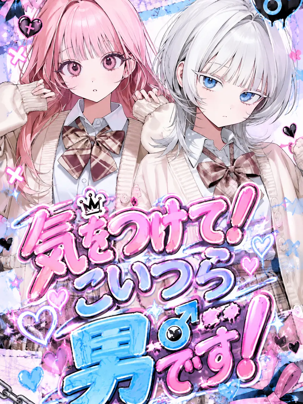 now1325의 気をつけて！こいつら男です！