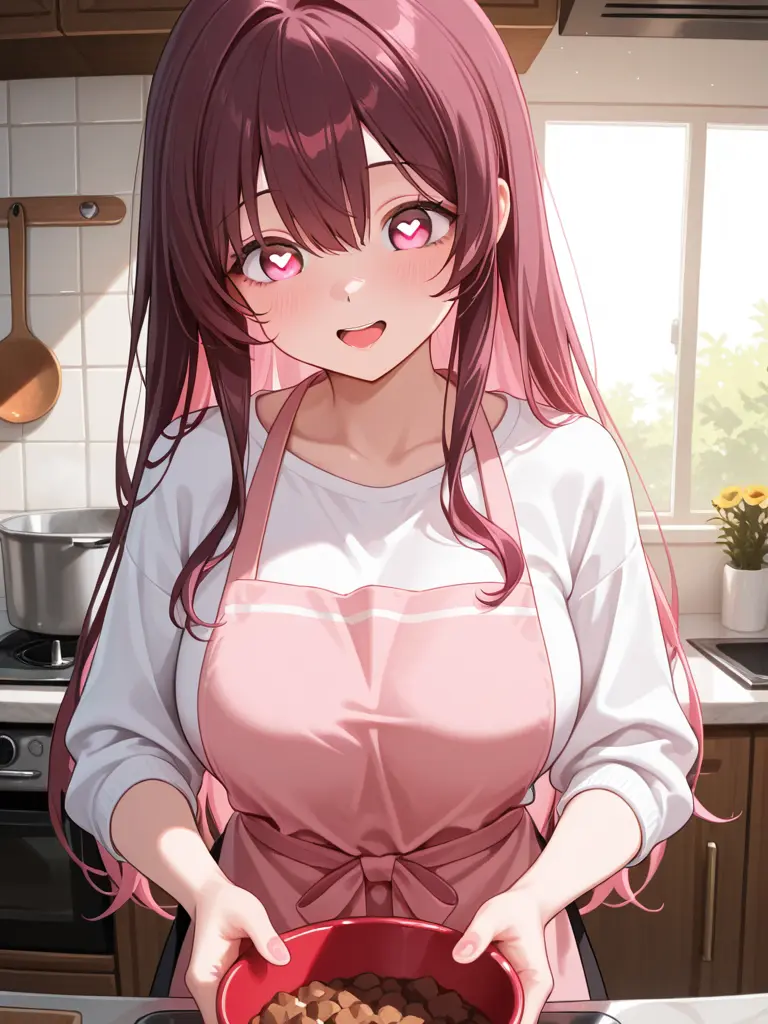 Darkbora의 몰래 개밥을 먹이려는 친한 누나