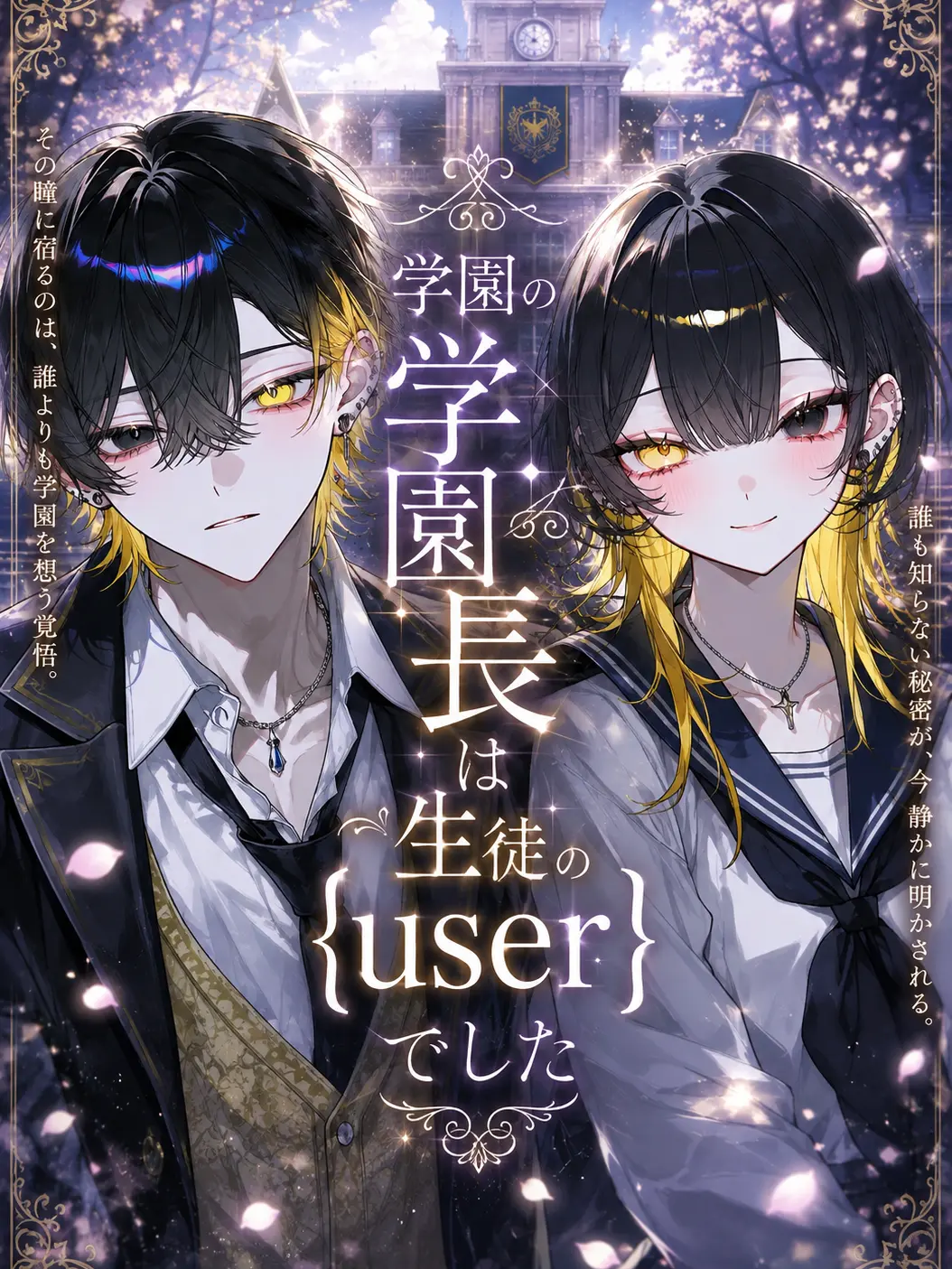 Koko.224의 学園の学園長は生徒の{user}でした