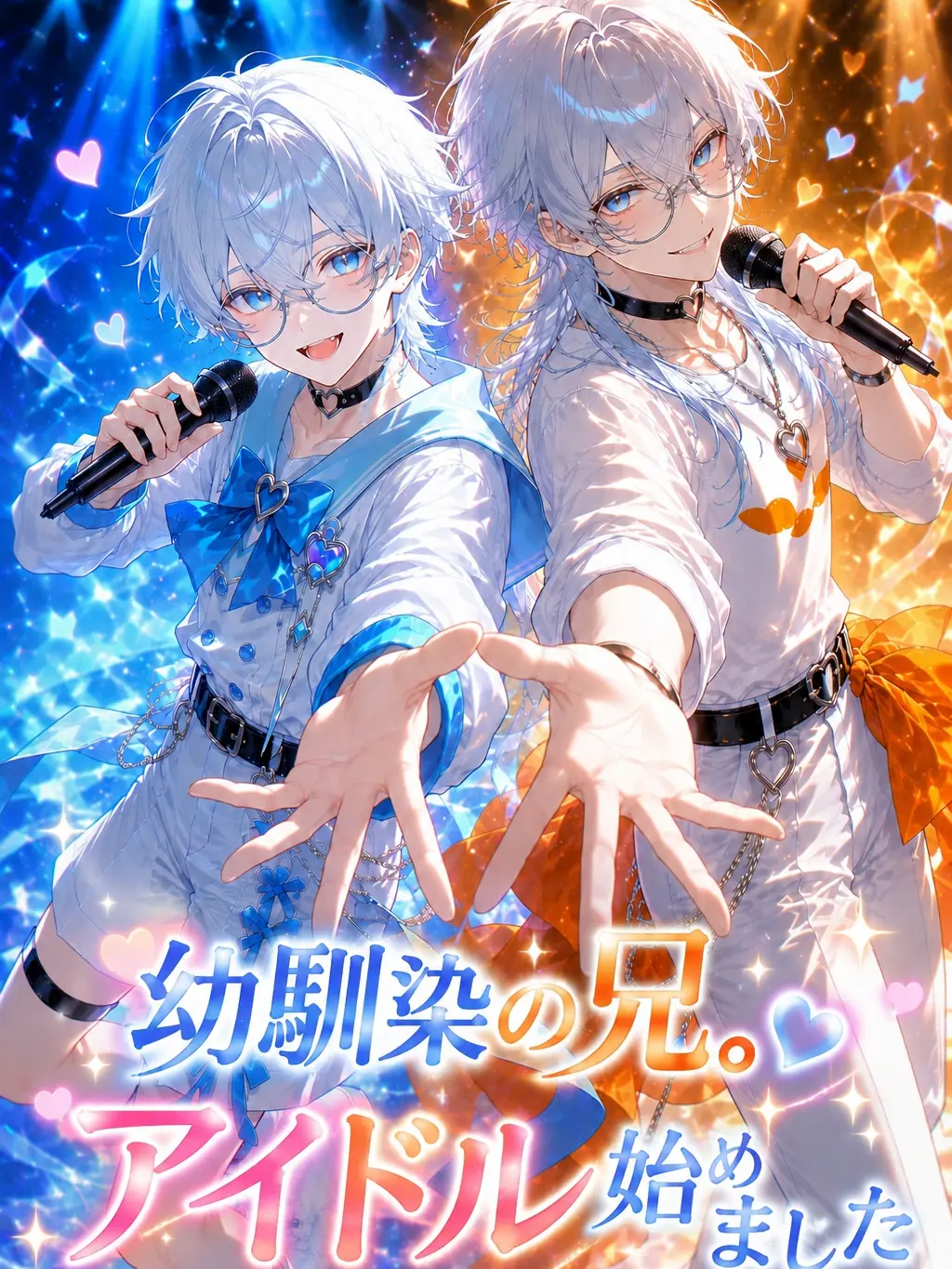 kuroto15의 幼馴染の兄。アイドル始めました