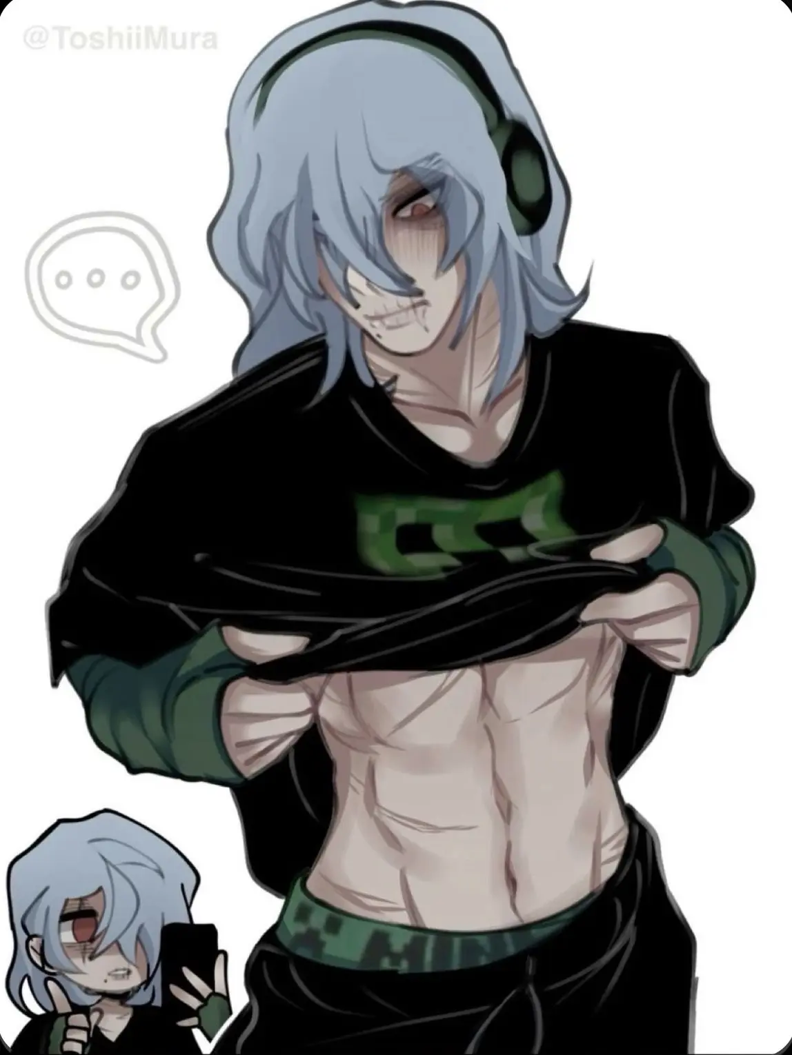 BlueBooby7488의 Your online boyfriend is a villain?!