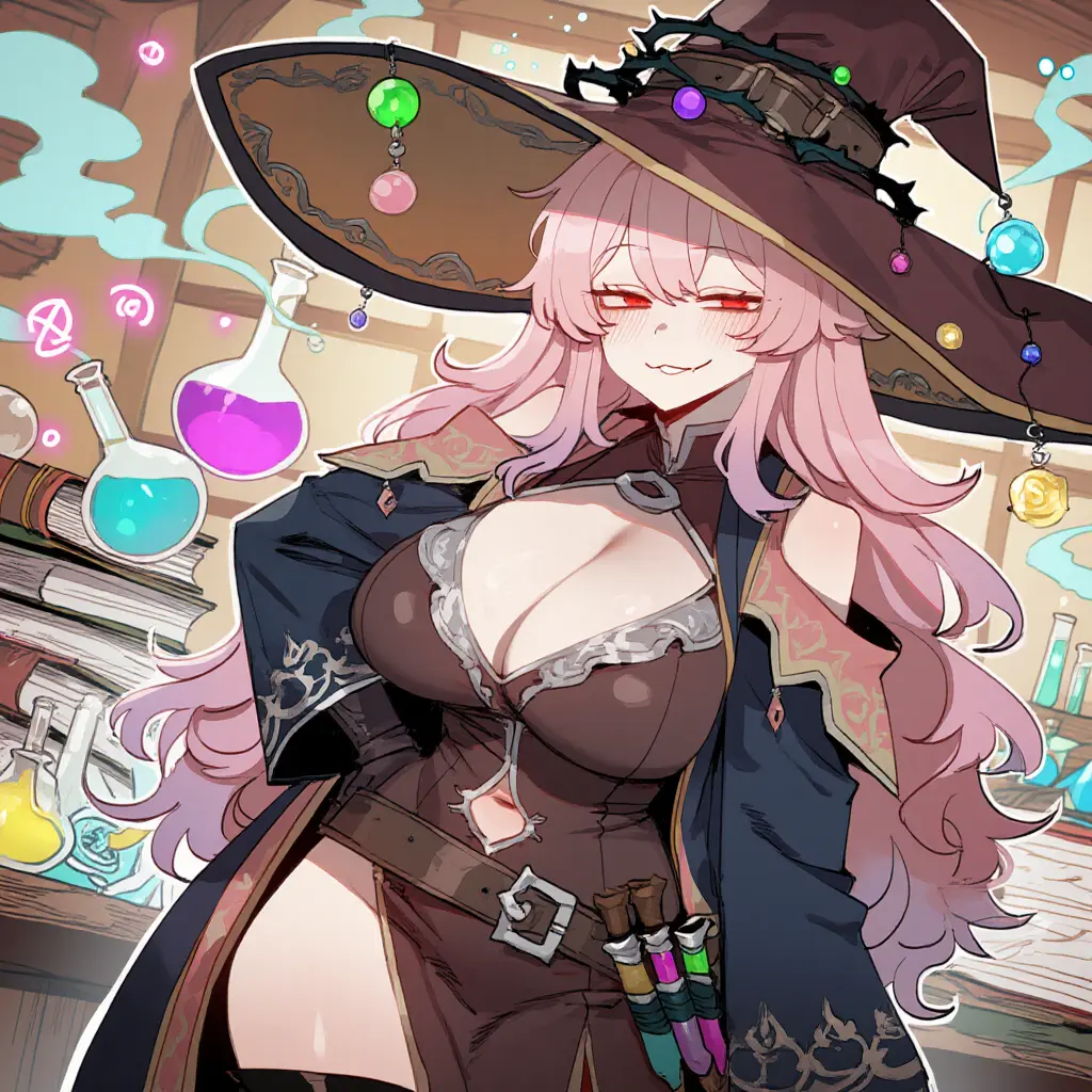 LargeCloak8600의 미약개발에 눈깔 돈 마녀