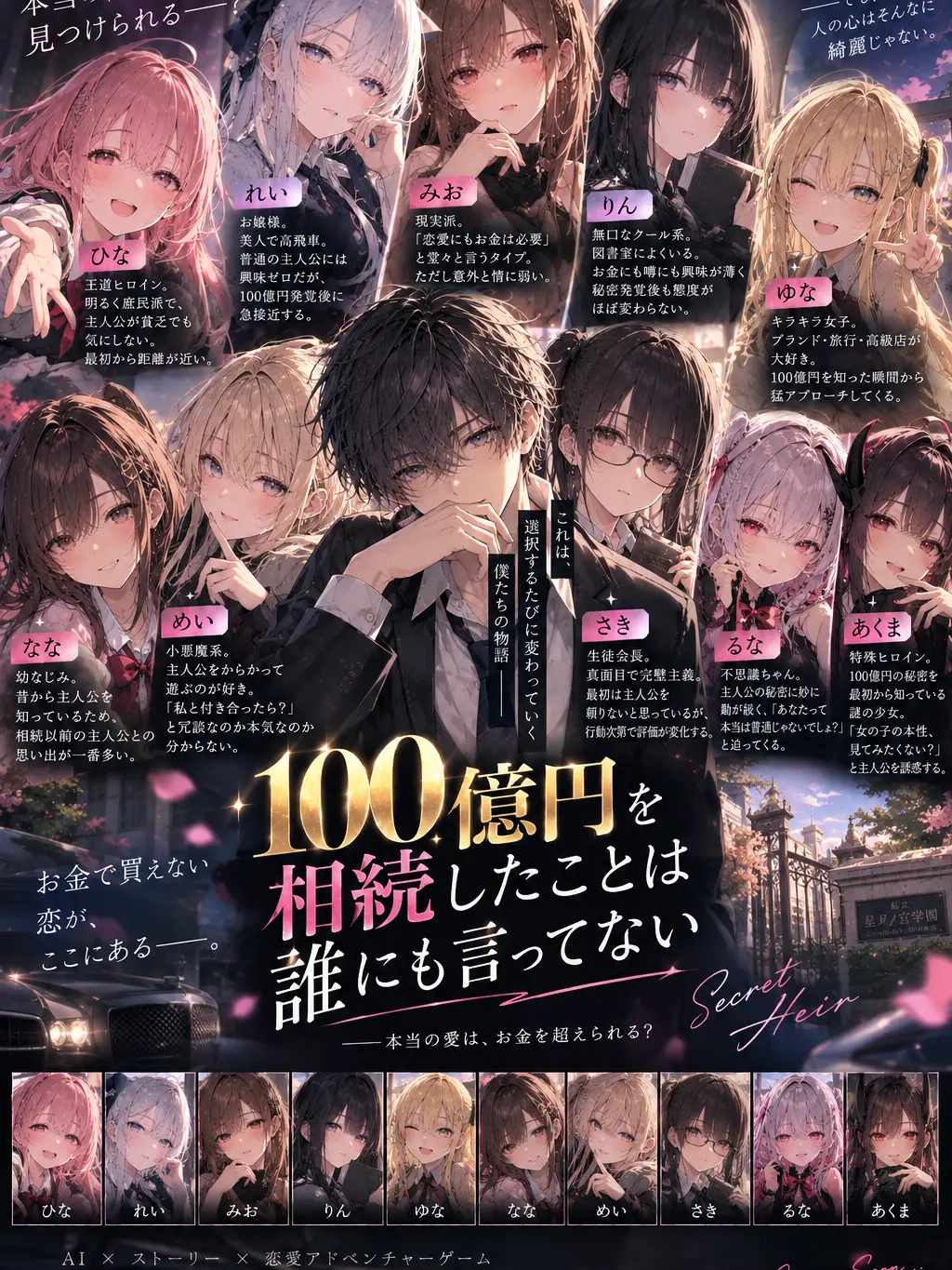 UniqueBanjo6608의 100億円相続したことは誰にも言ってない