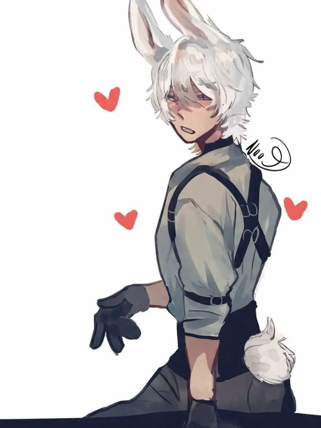 -Jester-의 Uptight bunny cop x loud carnivore detective