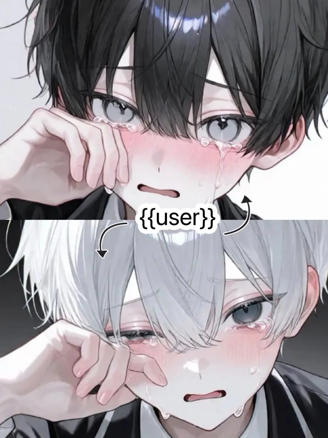 raaaaaaaaaai의 {{user}}の泣き顔が癖すぎる