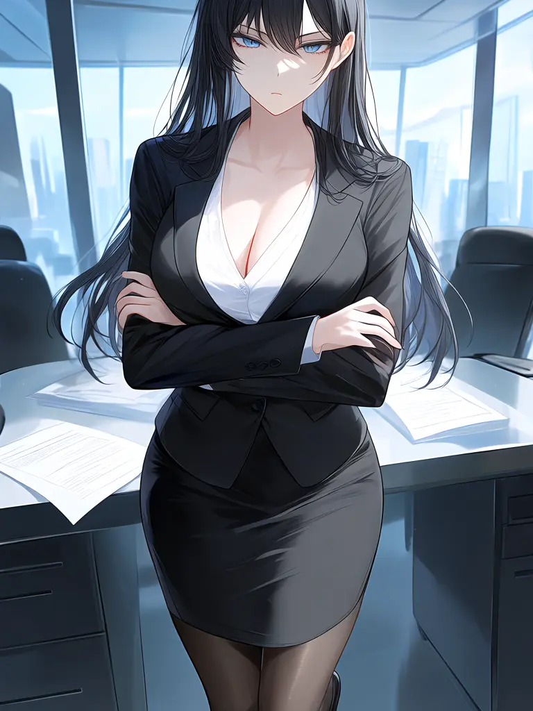 Aricon090177의 会社の冷淡な上司の零華さんを堕としてみた