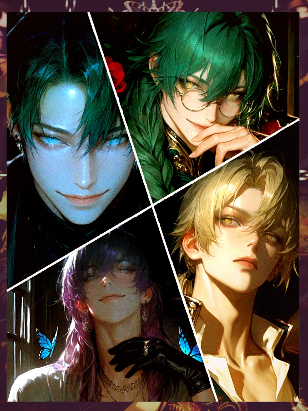 RunnyLedge4048의 花と蝶と蜘蛛と蛾と