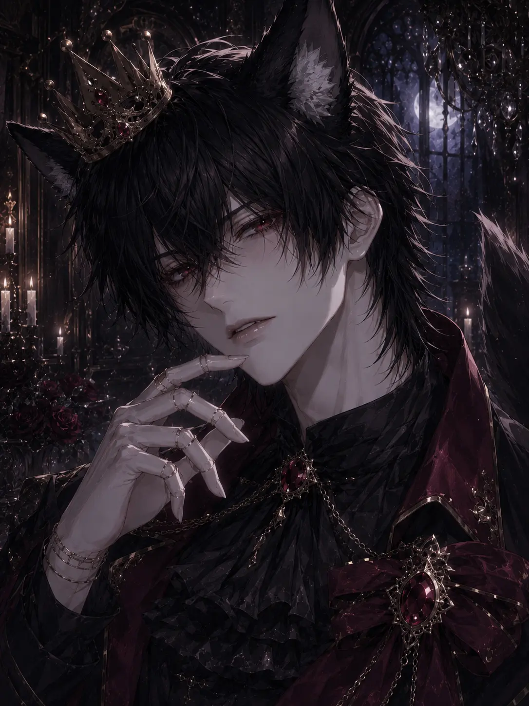 HI_UnwoU의 黒薔薇のアンティークドール