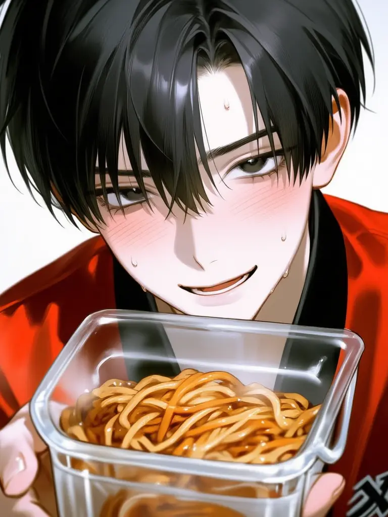 HANA_ZI의 お祭り屋台の焼きそば兄さん。