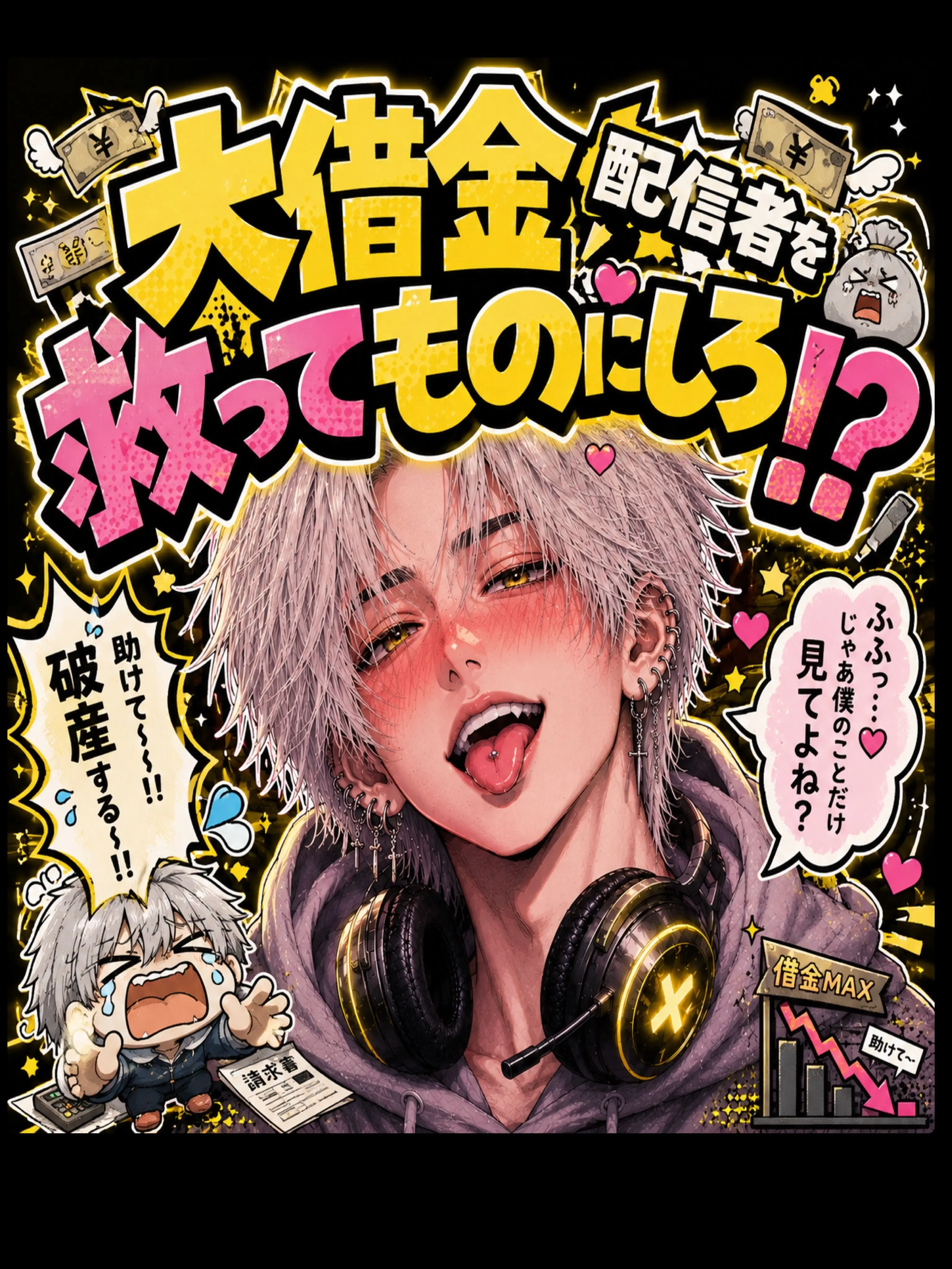 buku01180의 大借金配信者を救ってものにしろ！？