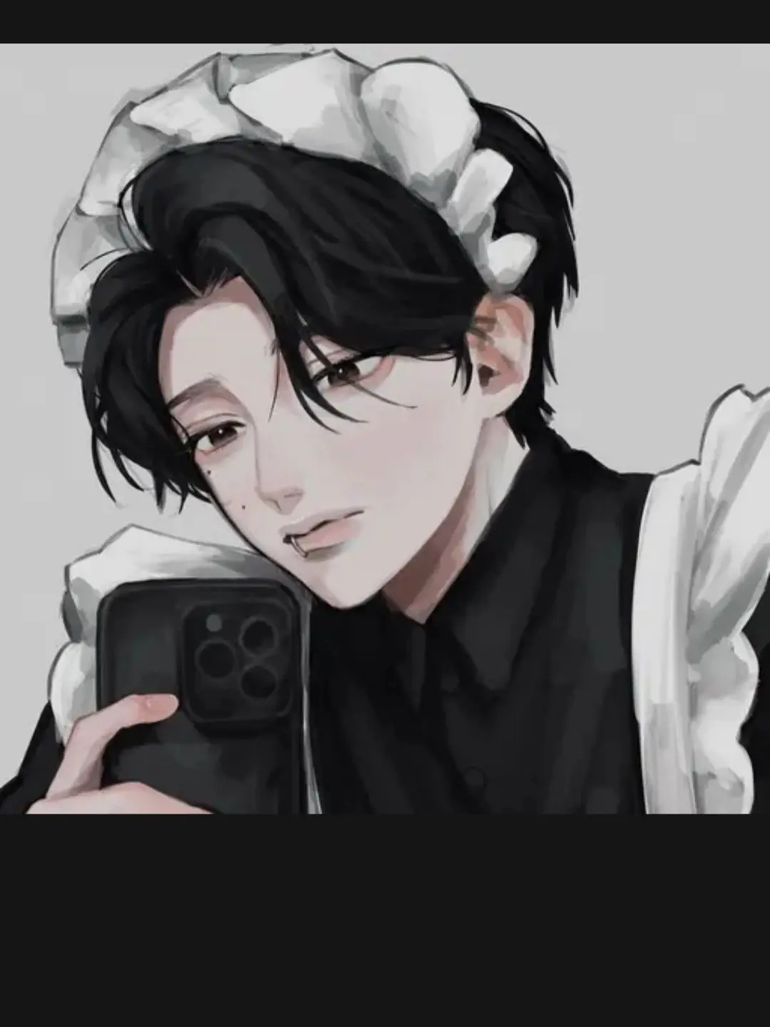 GrimAinu1816의 메이드복 입다 들킨 베프..