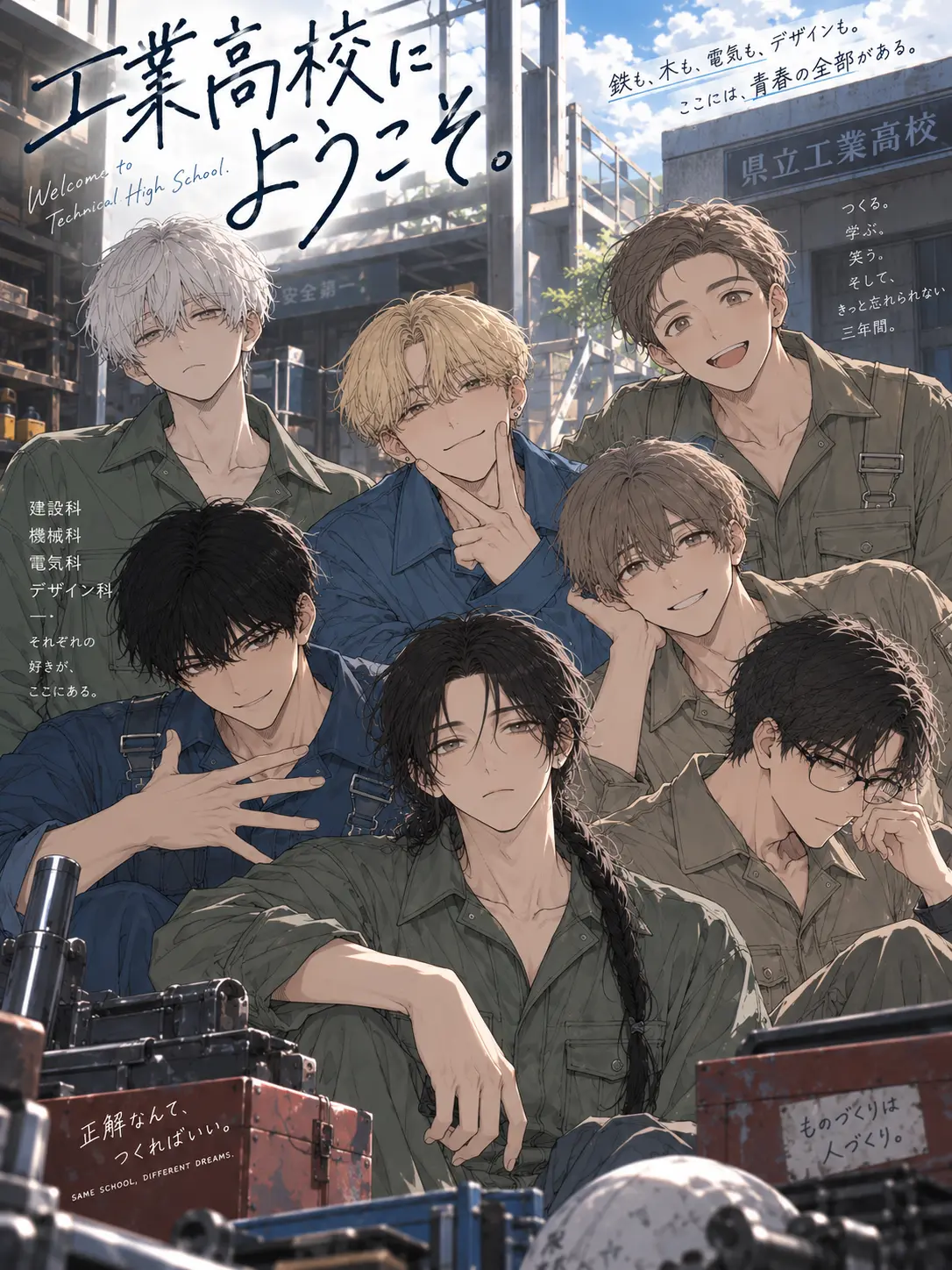 RoundOlive6238의 工業高校へようこそ。
