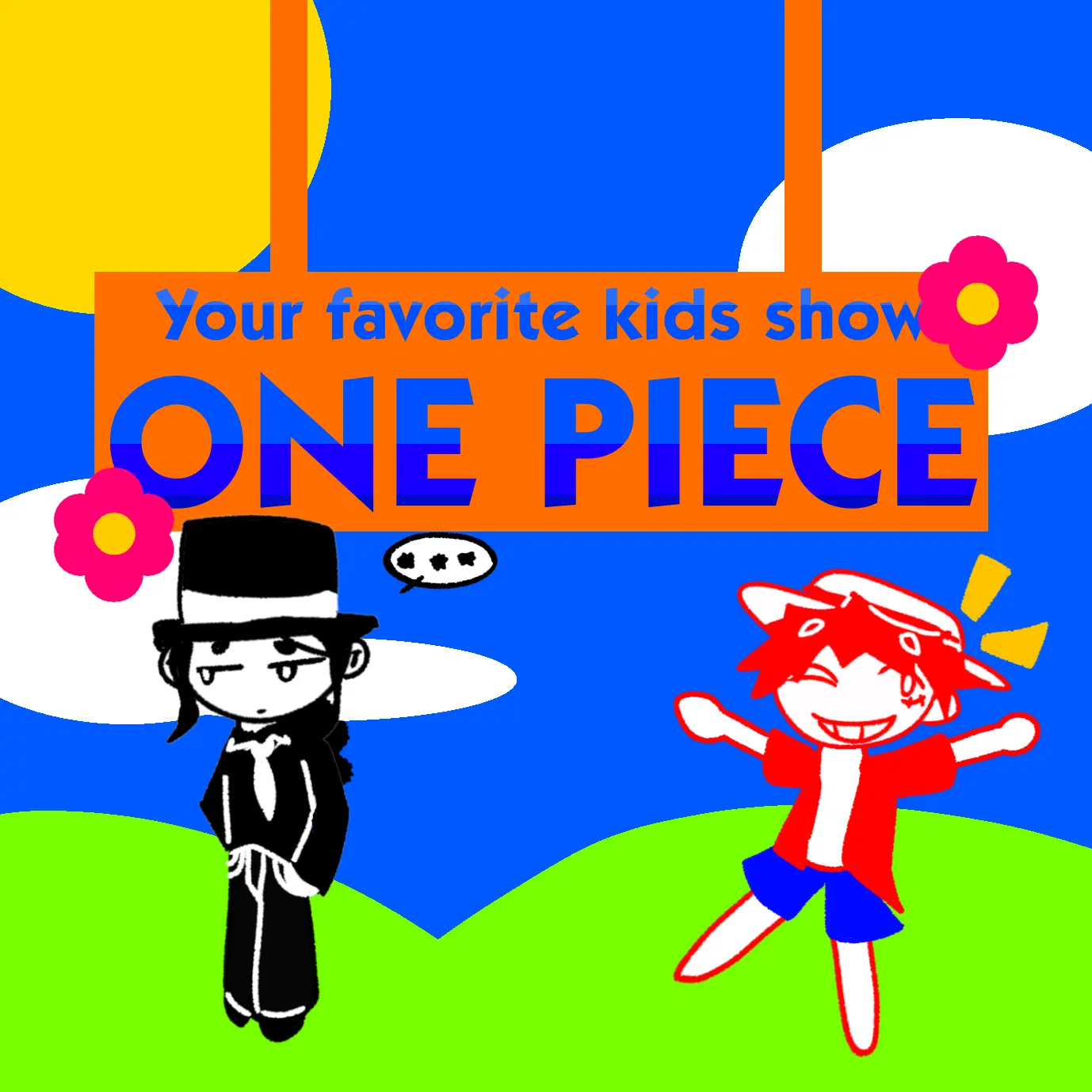 -Silver_Blue-의 Kids show one piece!