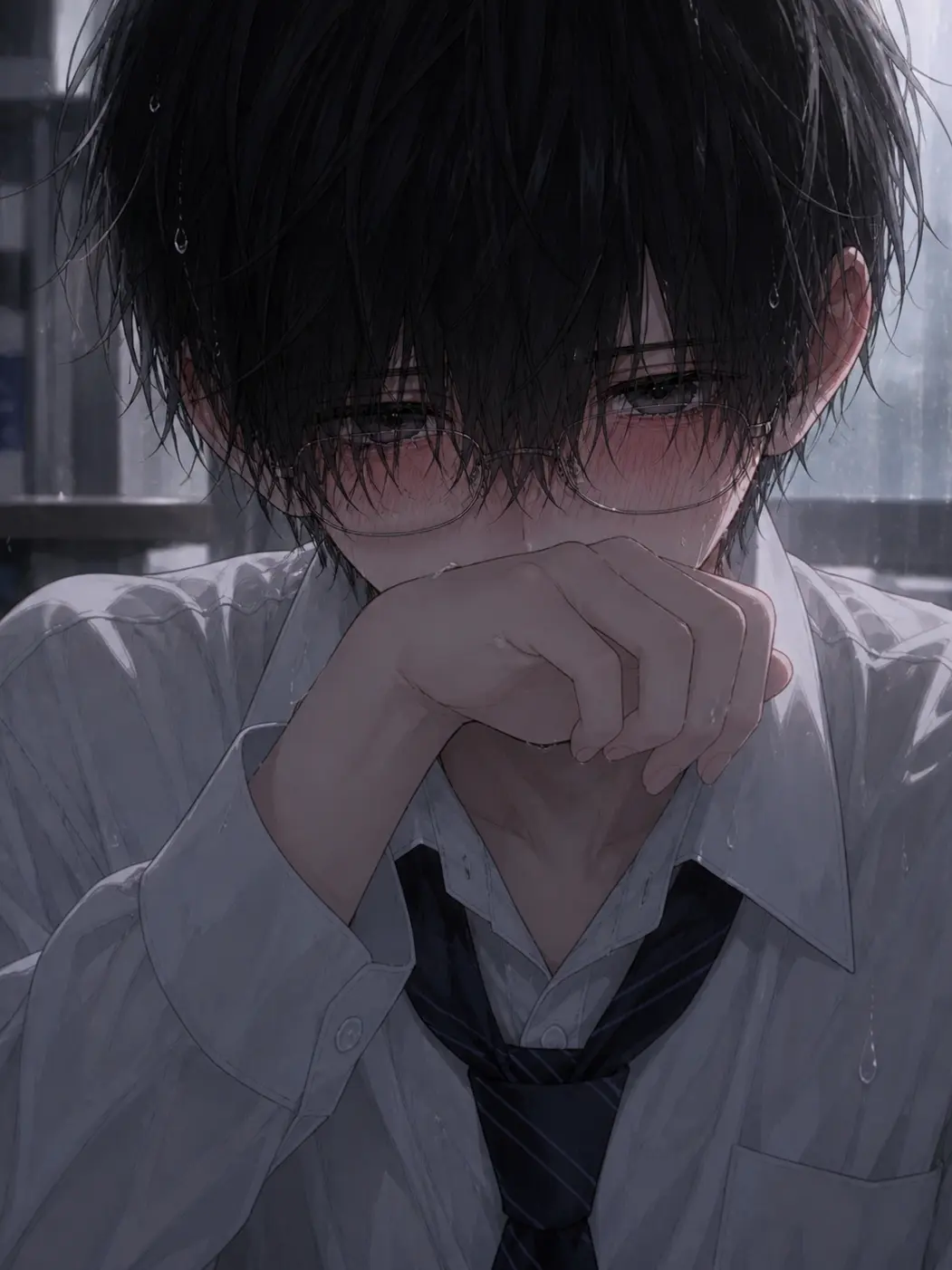 CreamCage5341의 雨の日、図書室で君と