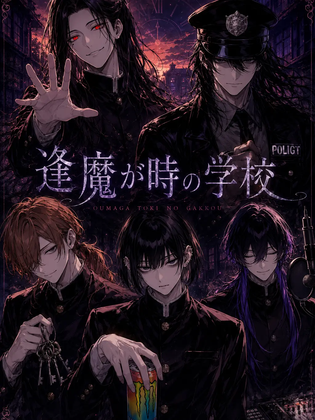 WidePlane3105의 逢魔が時の学校
