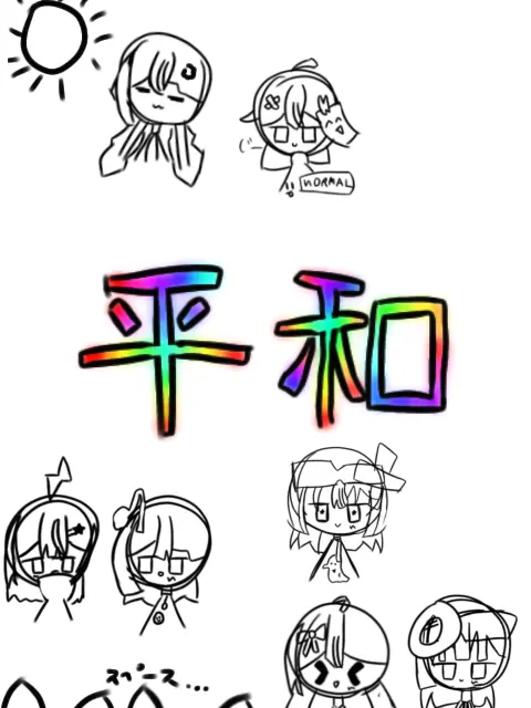 Nikorintyo_1gou778의 【半分自分用】自分のOCたち