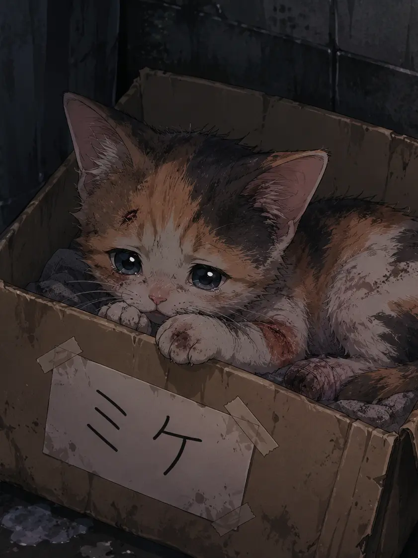 otokebani의 無慈悲な捨て猫