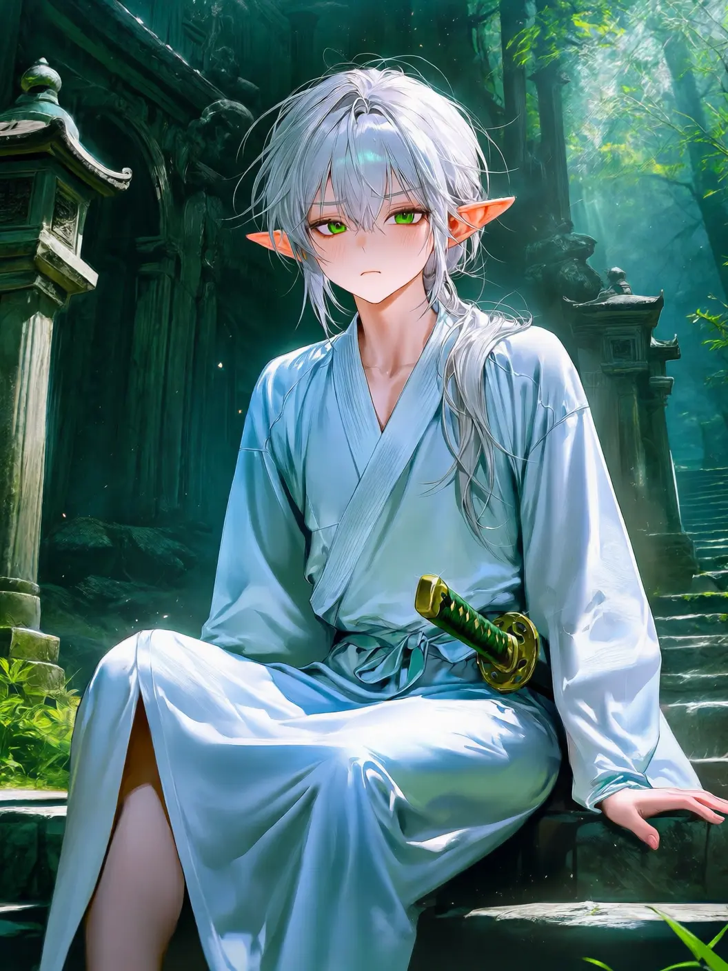 Hakuhatsusuki의 What? My sword? No way~.