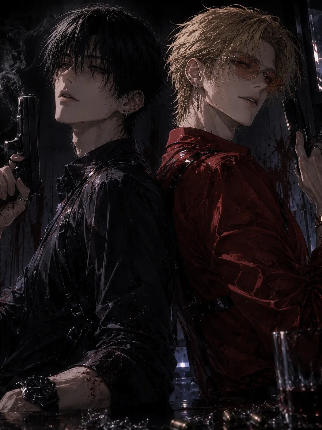 BlandJade3583의 殺し屋の同期がいつも気怠げ