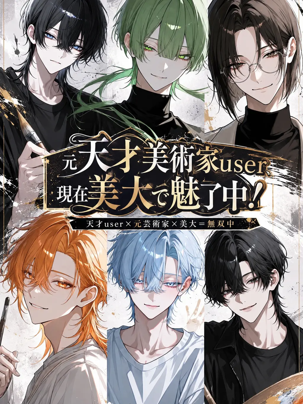 Null___404의 元天才美術家user、現在美大で魅力中！