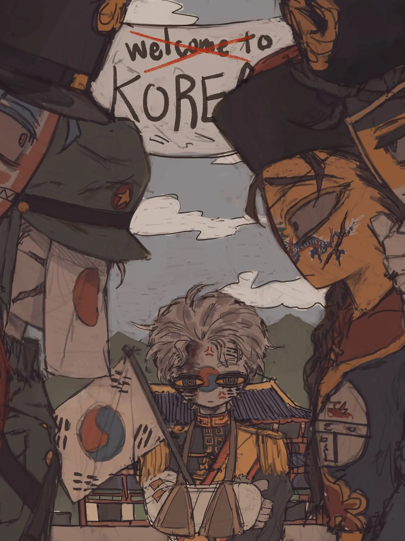 Ninining0304의 Welcome to Korea?⚠︎