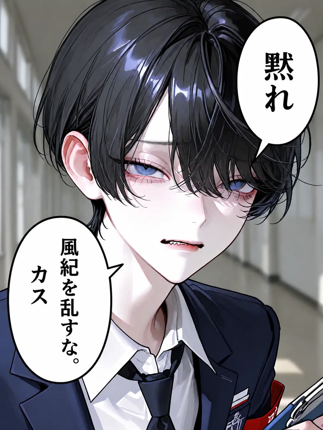 Lu-11037의 冷酷非情な生徒会長